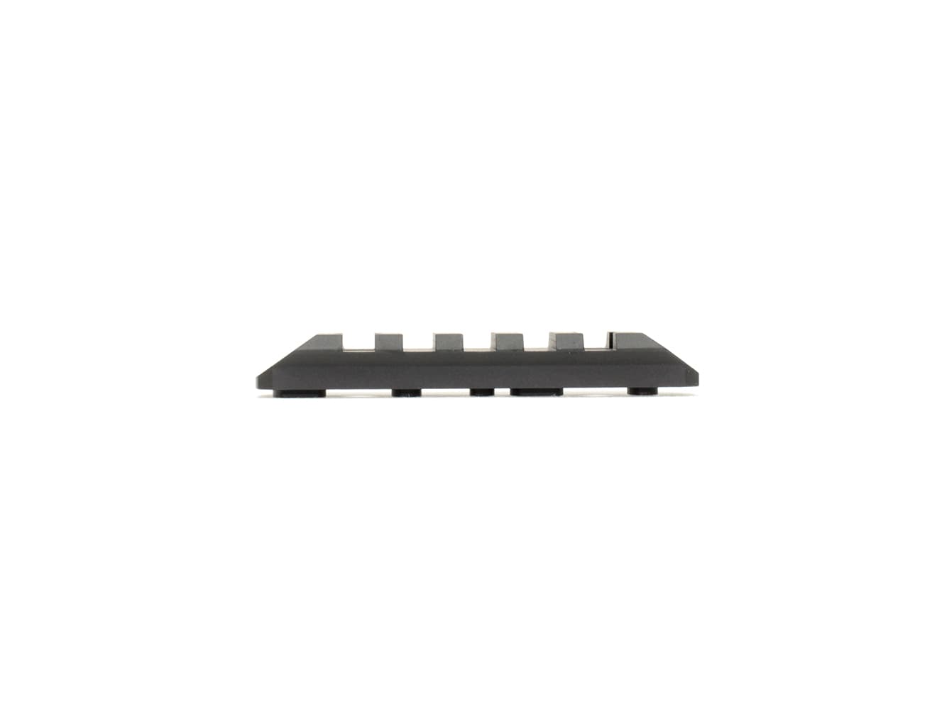 MILITARY BASE CNC 20mmレールセクション 5スロット [カラー・適合：BK・Keymod / DE・Keymod / RED・Keymod / SV・Keymod / BK・M-LOK / DE・M-LOK / RED・M-LOK / SV・M-LOK]