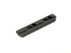 MILITARY BASE CNC 20mmレールセクション 7スロット [カラー・適合：BK・Keymod / DE・Keymod / RED・Keymod / SV・Keymod / BK・M-LOK / DE・M-LOK / RED・M-LOK / SV・M-LOK]