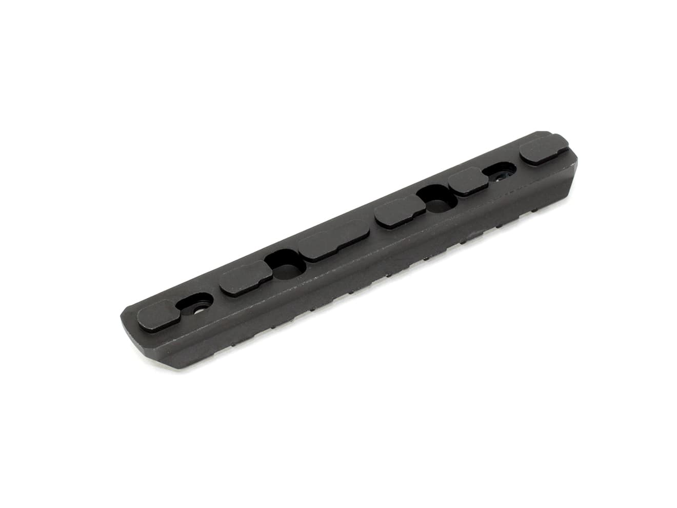 MILITARY BASE CNC 20mmレールセクション 9スロット [カラー・適合：BK・Keymod / DE・Keymod / RED・Keymod / SV・Keymod / BK・M-LOK / DE・M-LOK / RED・M-LOK / SV・M-LOK]
