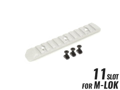 MILITARY BASE CNC 20mmレールセクション 11スロット [カラー・適合：BK・Keymod / DE・Keymod / RED・Keymod / SV・Keymod / BK・M-LOK / DE・M-LOK / RED・M-LOK / SV・M-LOK]