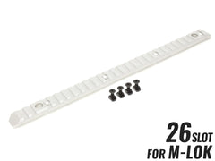 MILITARY BASE CNC Keymod フルサイドレール 26スロット [カラー・適合：BK・Keymod / DE・Keymod / RED・Keymod / SV・Keymod / BK・M-LOK / DE・M-LOK / RED・M-LOK / SV・M-LOK]