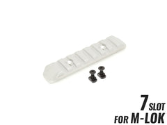 MILITARY BASE CNC 20mmレールセクション 7スロット [カラー・適合：BK・Keymod / DE・Keymod / RED・Keymod / SV・Keymod / BK・M-LOK / DE・M-LOK / RED・M-LOK / SV・M-LOK]