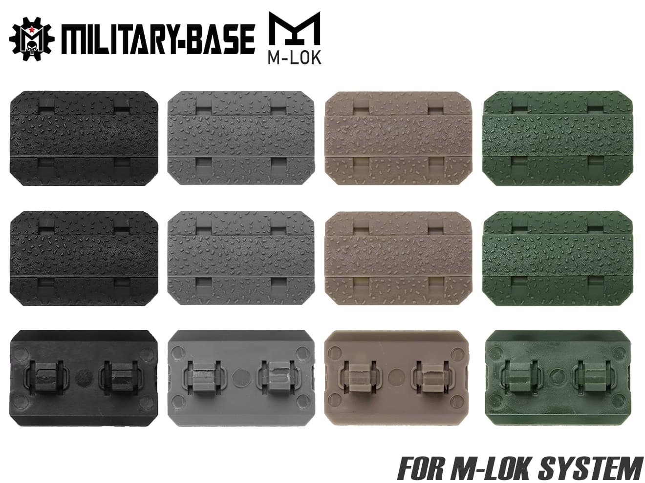 MILITARY BASE カバーKIT type2 [カラー：KEYMOD / M-LOK]