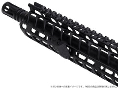 MILITARY BASE TMRS フィクスドサムレスト レフト for KEYMOD / M-LOK [カラー：BLACK / RED / SILVER]