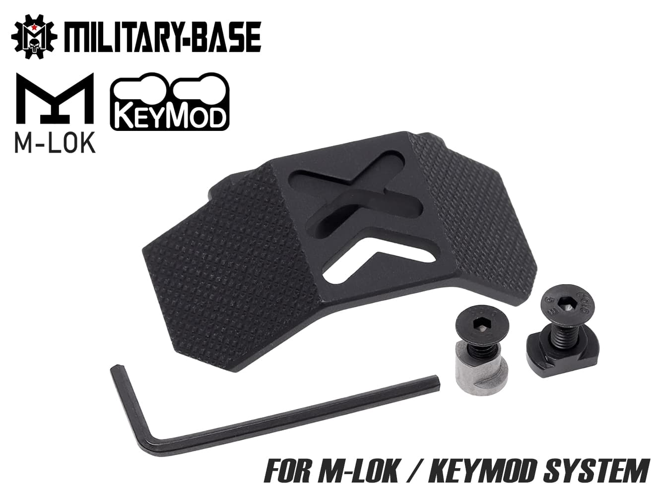 MILITARY BASE TMRS V3 フィクスドサムレスト ボース for KEYMOD/M-LOK