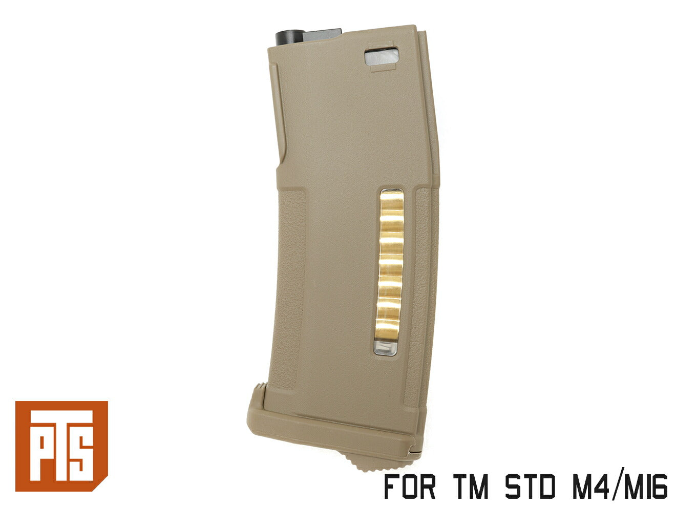 PTS EPM 150Rds エンハンスド ポリマーマガジン AEG M4  [カラー/本数：ブラック/1本 / DE/1本 / ブラック/3本 / DE/3本]