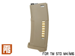 PTS EPM 150Rds エンハンスド ポリマーマガジン AEG M4  [カラー/本数：ブラック/1本 / DE/1本 / ブラック/3本 / DE/3本]