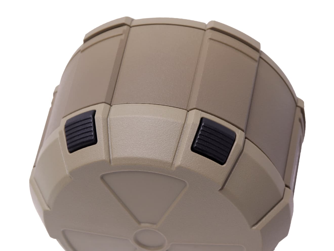 ICS 電動ドラムマガジン 2000発 スタンダード AEG M4用 [カラー：BK / TAN]