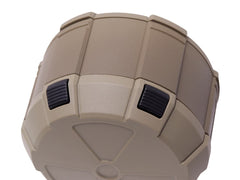 ICS 電動ドラムマガジン 2000発 スタンダード AEG M4用 [カラー：BK / TAN]