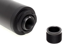 MILITARY-BASE SLCスタイル OCTANE-1 9mm サイレンサー 38x180 14mm正 / 逆ネジ対応 [カラー：ブラック / TAN]