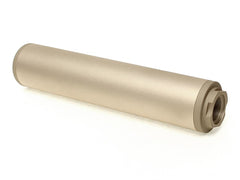 MILITARY-BASE SLCスタイル OCTANE-1 9mm サイレンサー 38x180 14mm正 / 逆ネジ対応 [カラー：ブラック / TAN]