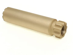 MILITARY-BASE SLCスタイル SPECTRE 22 サイレンサー 35x150 14mm正 / 逆ネジ対応 [カラー：ブラック / TAN]