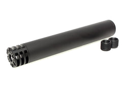 MILITARY-BASE SLCスタイル SPECTRE 22 サイレンサー 35x150 14mm正 / 逆ネジ対応 [カラー：ブラック / TAN]