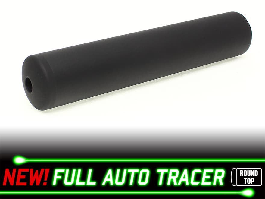 FMA New フルオート トレーサー 14mm逆ネジ対応 BK [キャップデザイン：フラット / ラウンド]