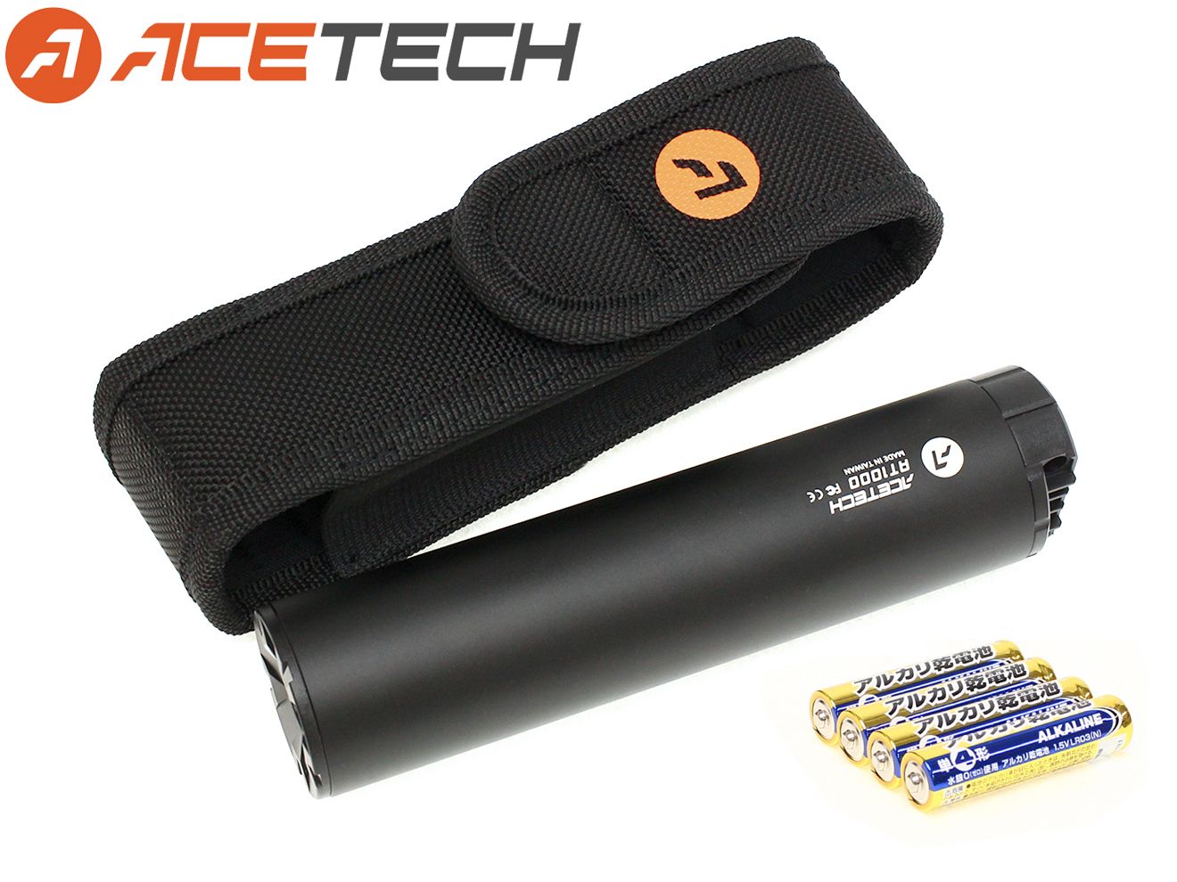 90日保証&日本語取説付 ACETECH AT1000 スーパーシャイン フルオートトレーサー [商品構成：ケース無 / ケース付＋電池 / ケース無+蓄光BB / ケース無+蓄光バイオBB / ケース付+蓄光BB / ケース付+蓄光バイオBB / ケース付 / ケース無+電池]