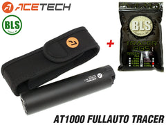 90日保証&日本語取説付 ACETECH AT1000 スーパーシャイン フルオートトレーサー [商品構成：ケース無 / ケース付＋電池 / ケース無+蓄光BB / ケース無+蓄光バイオBB / ケース付+蓄光BB / ケース付+蓄光バイオBB / ケース付 / ケース無+電池]
