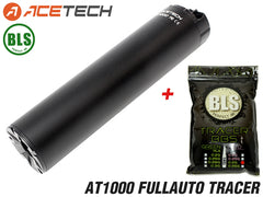 90日保証&日本語取説付 ACETECH AT1000 スーパーシャイン フルオートトレーサー [商品構成：ケース無 / ケース付＋電池 / ケース無+蓄光BB / ケース無+蓄光バイオBB / ケース付+蓄光BB / ケース付+蓄光バイオBB / ケース付 / ケース無+電池]