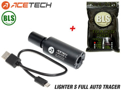90日保証&日本語取説付 ACETECH LIGHTER S フルオートトレーサー  [商品構成：本体のみ / 本体+蓄光BB / 本体+蓄光バイオBB]