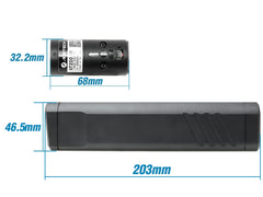 1年間保証&日本語取説付 ACETECH AT2000R フルオートトレーサー w/ KRISS VECTORタイプ サイレンサー [商品構成：本体のみ / 本体+蓄光BB / 本体+蓄光バイオBB]