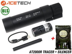 1年間保証&日本語取説付 ACETECH AT2000R スーパーシャイン フルオートトレーサー w/ MP9/TP9 サプレッサー 2021Ver. [商品構成：本体のみ / 本体+蓄光BB / 本体+蓄光バイオBB]