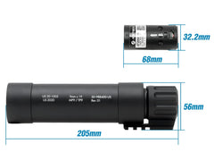1年間保証&日本語取説付 ACETECH AT2000R スーパーシャイン フルオートトレーサー w/ MP9/TP9 サプレッサー 2021Ver. [商品構成：本体のみ / 本体+蓄光BB / 本体+蓄光バイオBB]