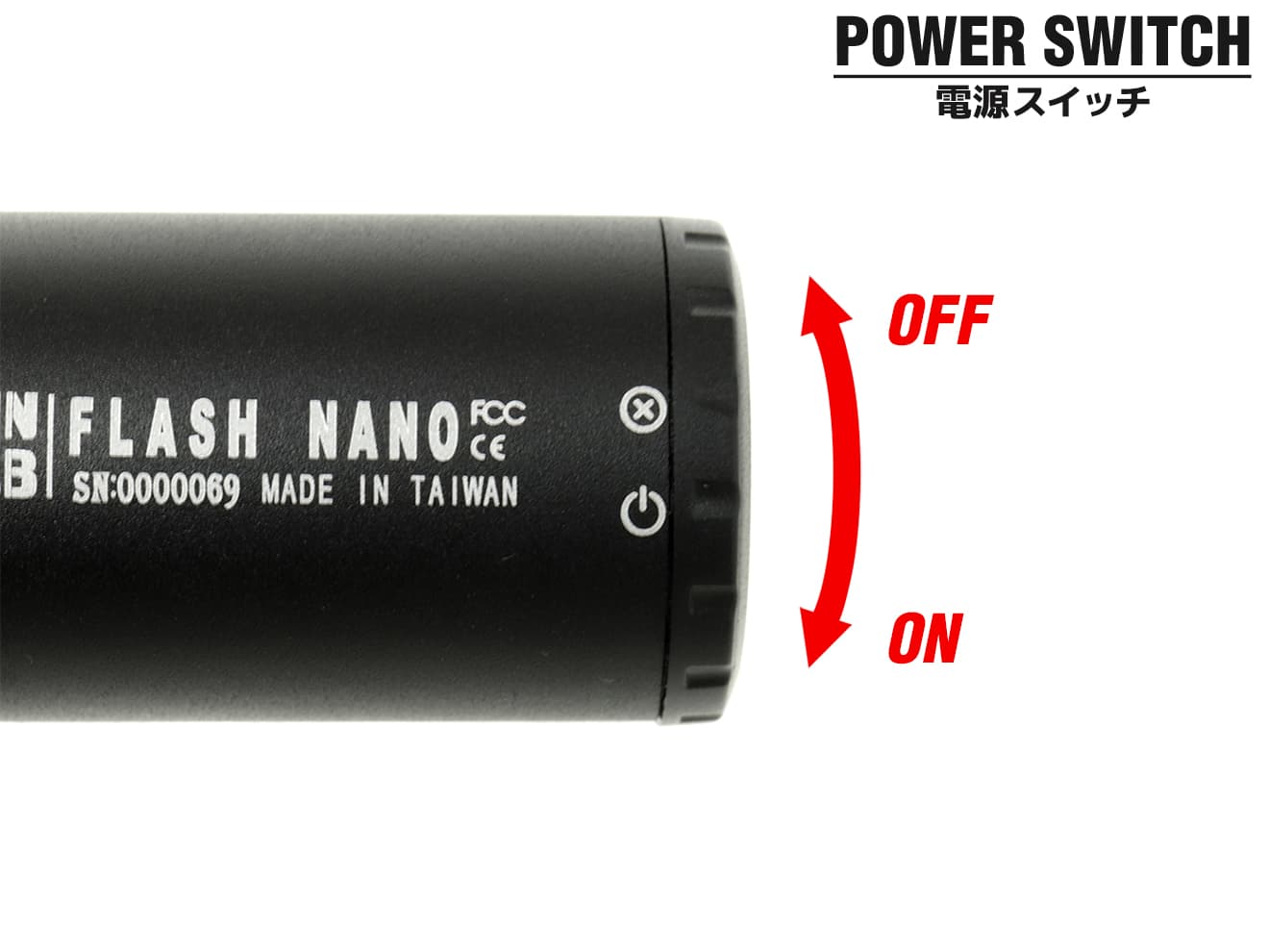 ARMIN LAB FLASH NANO UVトレーサー [商品構成：本体のみ / 本体+蓄光BB / 本体+蓄光バイオBB]