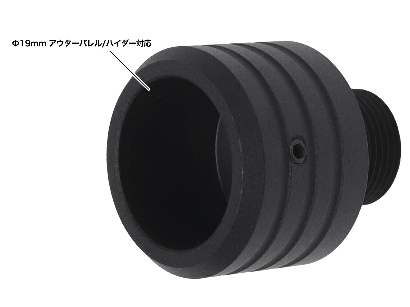 ACETECH Φ19mm→14mm逆ネジ 変換アダプター
