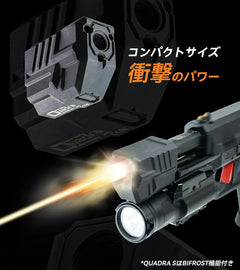 ACETECH Quadra(S) コンペンセイター型マズルフラッシュトレーサー 14mm逆ネジ対応 [マズルフラッシュ：単色 / レインボー]