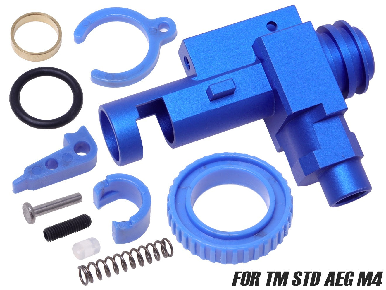 MILITARY BASE CNC アルミワンピースチャンバーセット [適合機種：AK / G36 / M4]