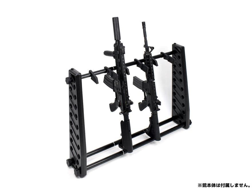 FMA G Accessories ポータブル ガンラック 10インチ [ラック幅：10インチ / 20インチ / 30インチ]