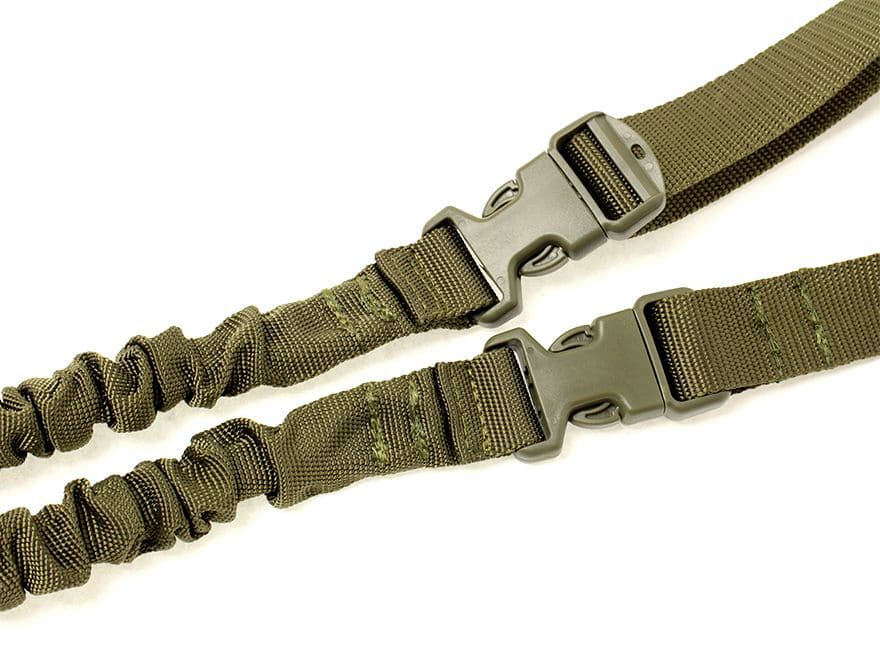 MILITARY BASE バンジータクティカルスリング シングルポイント QD HK [カラー：ブラック / OD / TAN]