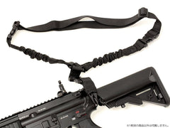 MILITARY BASE バンジータクティカルスリング シングルポイント QD HK [カラー：ブラック / OD / TAN]