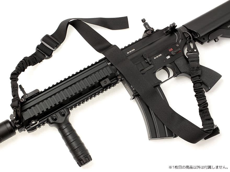 MILITARY BASE バンジータクティカルスリング ツーポイント HK [カラー：ブラック / OD / TAN]