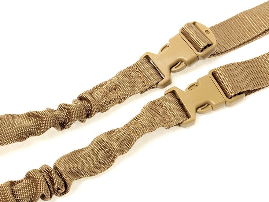 MILITARY BASE バンジータクティカルスリング シングルポイント QD HK [カラー：ブラック / OD / TAN]