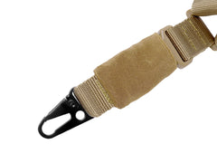 MILITARY BASE バンジータクティカルスリング シングルポイント QD HK [カラー：ブラック / OD / TAN]