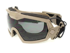 FMA W.F.B タクティカル ターボファンゴーグル GEN2  [カラー：ブラック / DE]