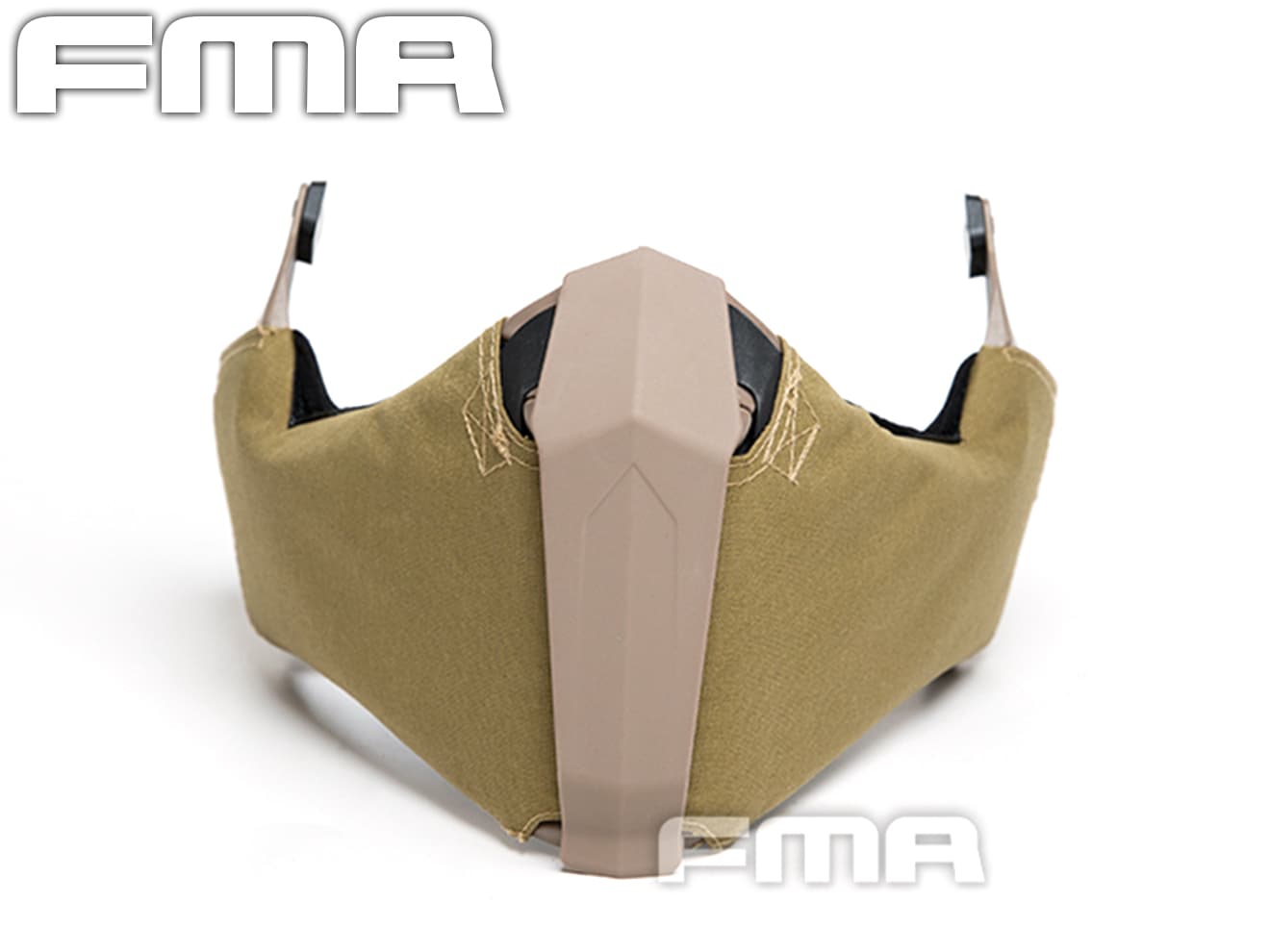 FMA OPSタイプ Gunsight Mandible プロテクター For ハイカットヘルメット [カラー：ブラック / DE]