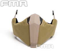 FMA OPSタイプ Gunsight Mandible プロテクター For ハイカットヘルメット [カラー：ブラック / DE]