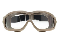 FMA JT Spectraシリーズ シングルレイヤー ゴーグル クリア [カラー：ブラック / DE]