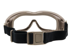 FMA JT Spectraシリーズ シングルレイヤー ゴーグル クリア [カラー：ブラック / DE]