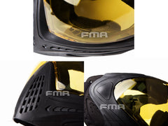 FMA F1 フルフェイスマスク シングルレイヤー [レンズカラー：スモークレンズ / ミラースモーク / クリア]