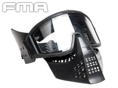 FMA J T AIRSOFT フルフェイスマスクゴーグル w /  イヤープロテクター [カラー：BK / OD]