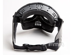 FMA J T AIRSOFT フルフェイスマスクゴーグル w /  イヤープロテクター [カラー：BK / OD]