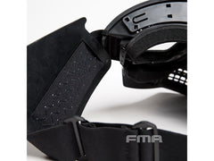 FMA J T AIRSOFT フルフェイスマスクゴーグル w /  イヤープロテクター [カラー：BK / OD]