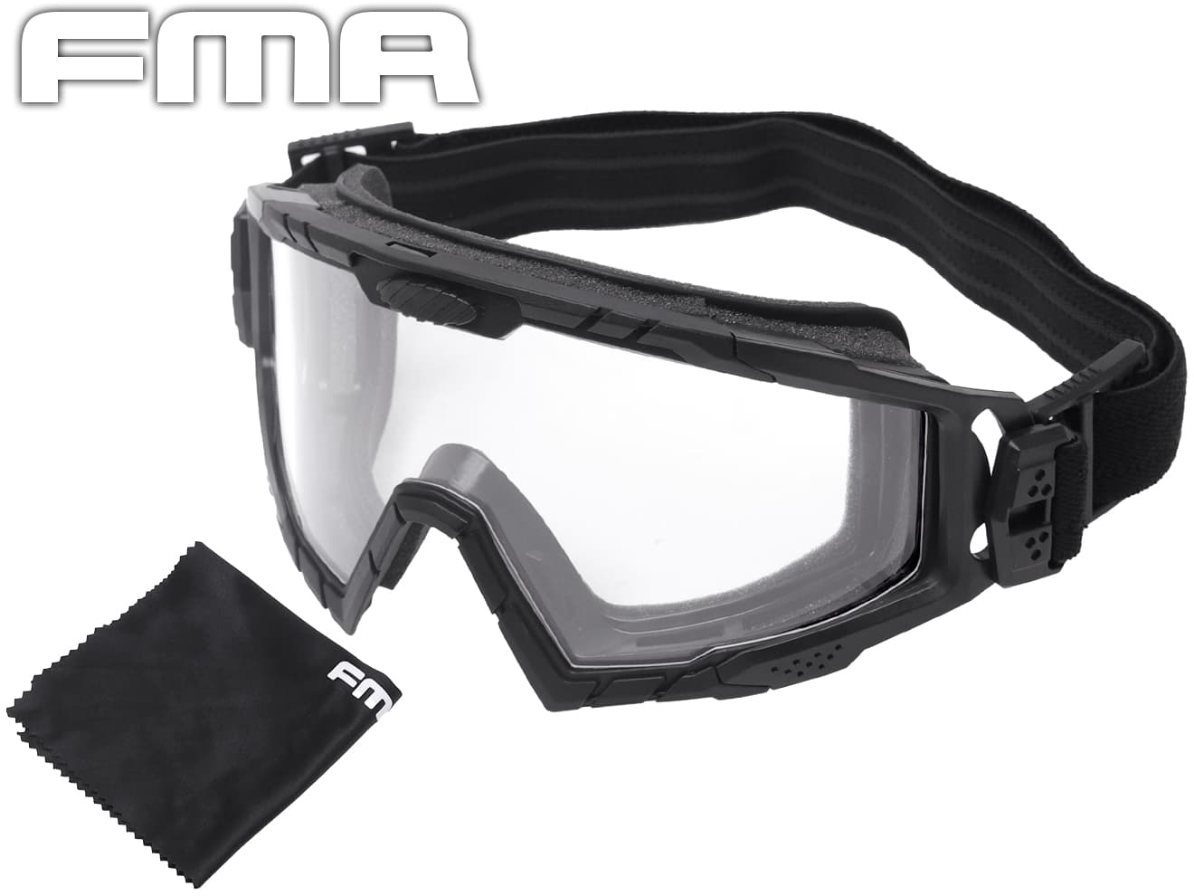 FMA W.F.B タクティカル ゴーグル 2.0 [カラー・レンズ：BK・スモーク / BK・クリア / DE・スモーク / DE・クリア]