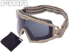 FMA W.F.B タクティカル ゴーグル 2.0 [カラー・レンズ：BK・スモーク / BK・クリア / DE・スモーク / DE・クリア]