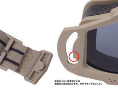 FMA W.F.B タクティカル ゴーグル 2.0 [カラー・レンズ：BK・スモーク / BK・クリア / DE・スモーク / DE・クリア]