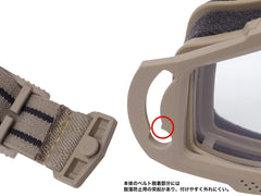 FMA W.F.B タクティカル ゴーグル 2.0 [カラー・レンズ：BK・スモーク / BK・クリア / DE・スモーク / DE・クリア]