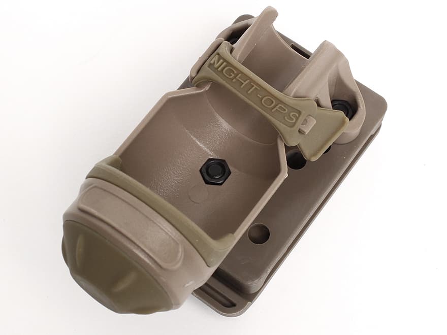 FMA CQB フラッシュライトホルダー MOD-U-LOK [カラー：ブラック / DE]