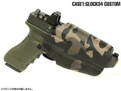 FMA 579 GLS PRO-FIT ホルスター [カラー：ブラック / TAN]